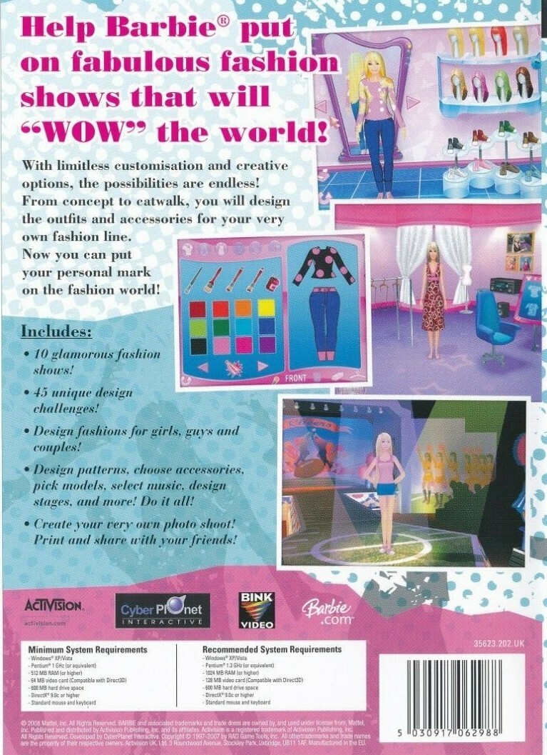 barbie fashion show an eye for style juegos gratis